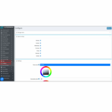 BSS Chat plugin configuration settings panel in nopCommerce