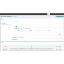 nopCommerce product details plugin for customizable descriptions with flexible widget placement