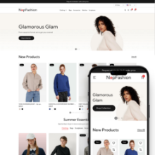 Picture of NopFashion Theme + 15 Plugin Bundle for NopCommerce