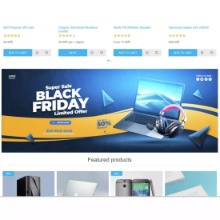 Responsive BSS banner slider and promotional image manager for ecommerce store