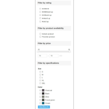 BSS AJAX Filter plugin for nopCommerce - Dynamic discount filter and attribute-based search to improve page speed