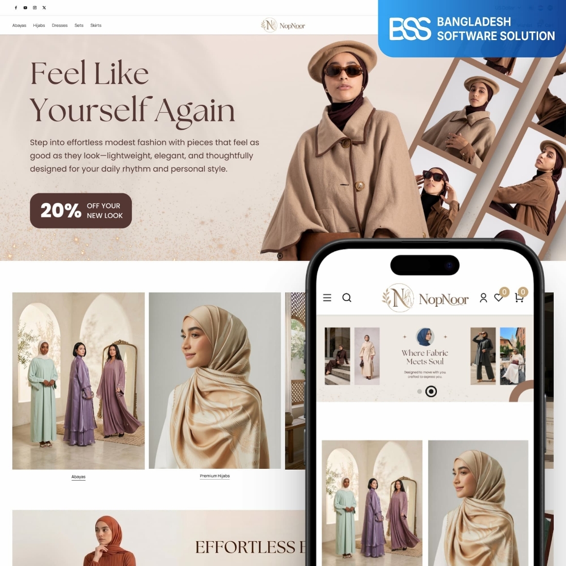 Picture of NopNoor Theme + 16 Plugin Bundle for NopCommerce