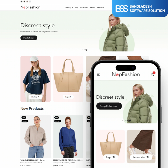 Picture of NopFashion Theme + 15 Plugin Bundle for NopCommerce