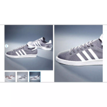 Interactive product page showcasing the hover-zoom functionality with a side magnification pane