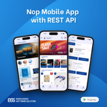 Picture of BSS Nop Mobile App with REST API
