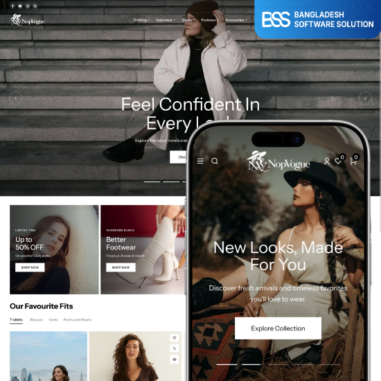 Picture of NopVogue Theme + 17 Plugin Bundle for NopCommerce