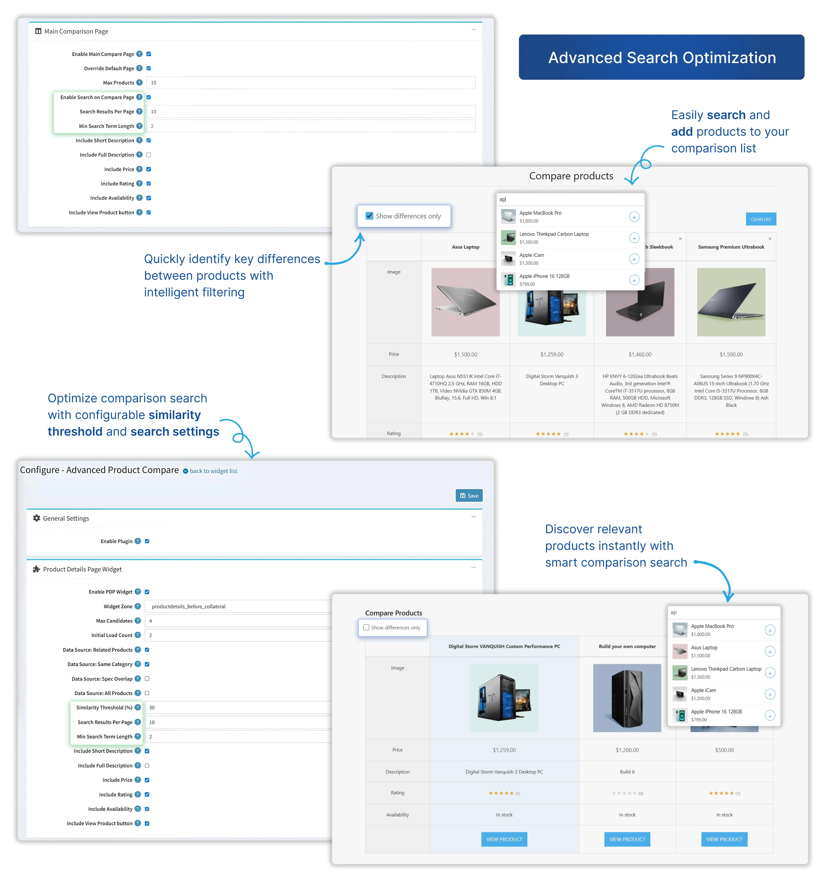 Search & Filtering