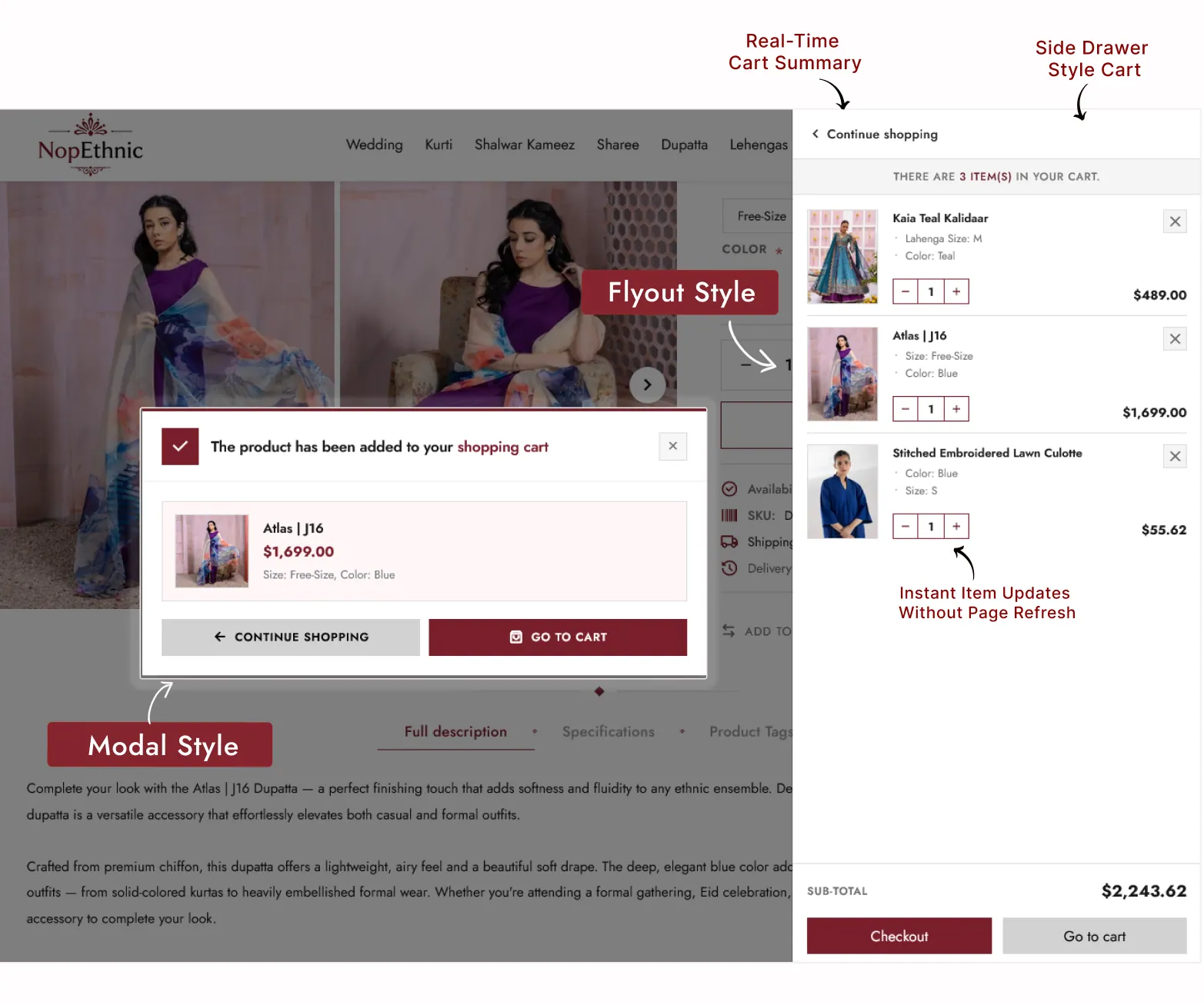 Cart Design Preview