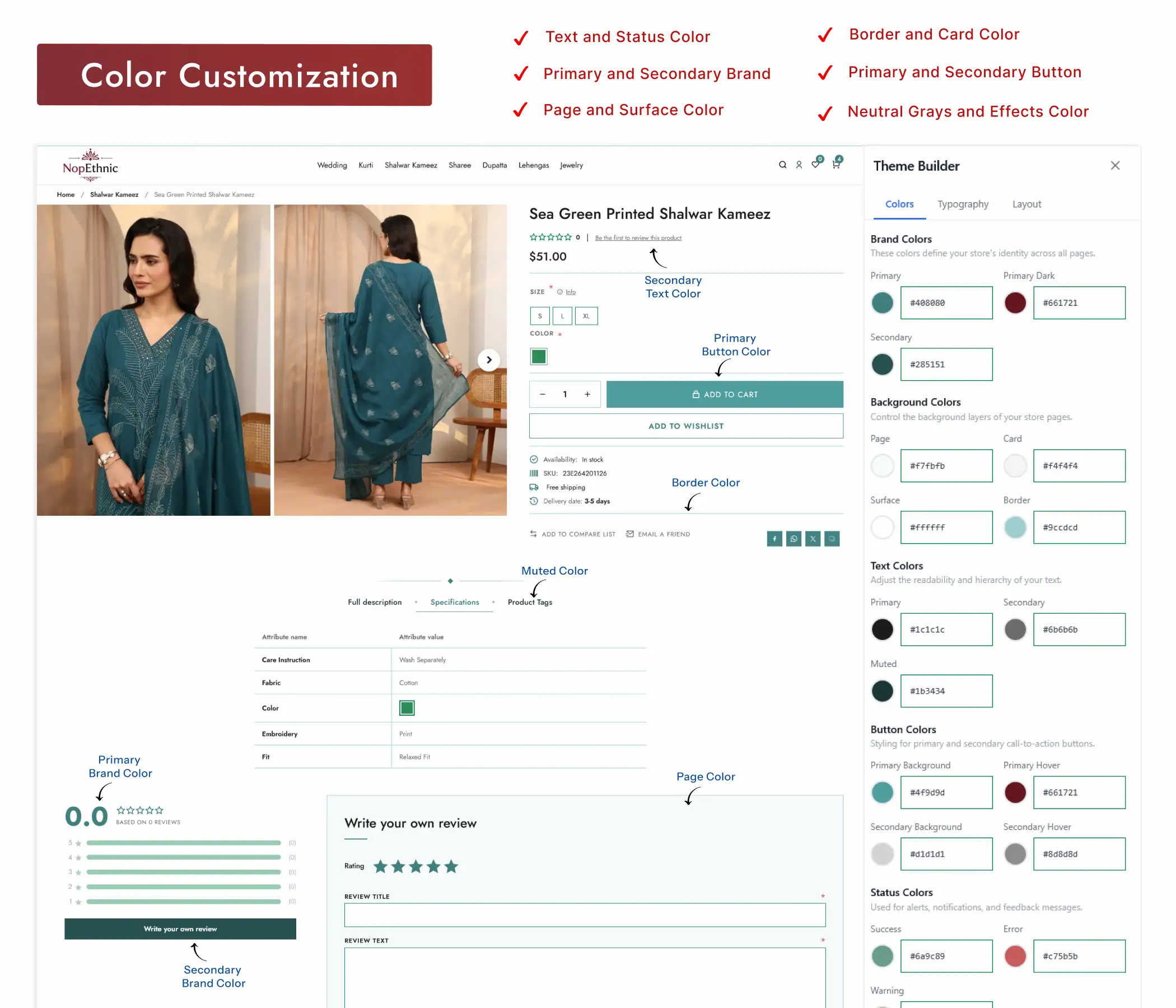 Color Customization
