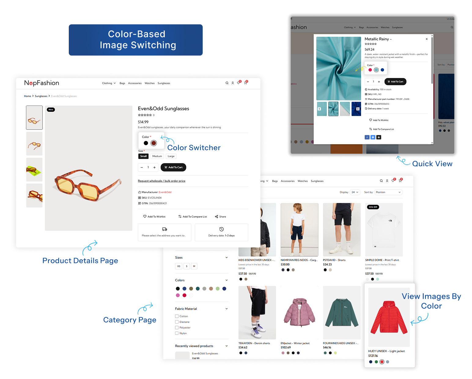Color-Based Image Switching