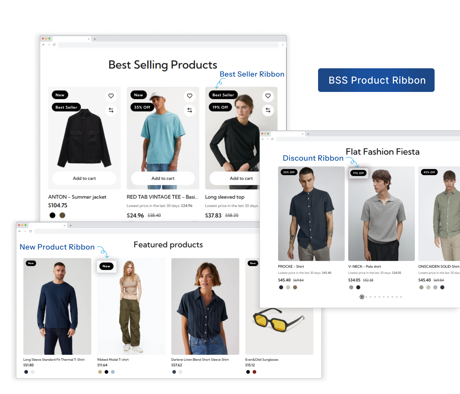 BSS Product Ribbon