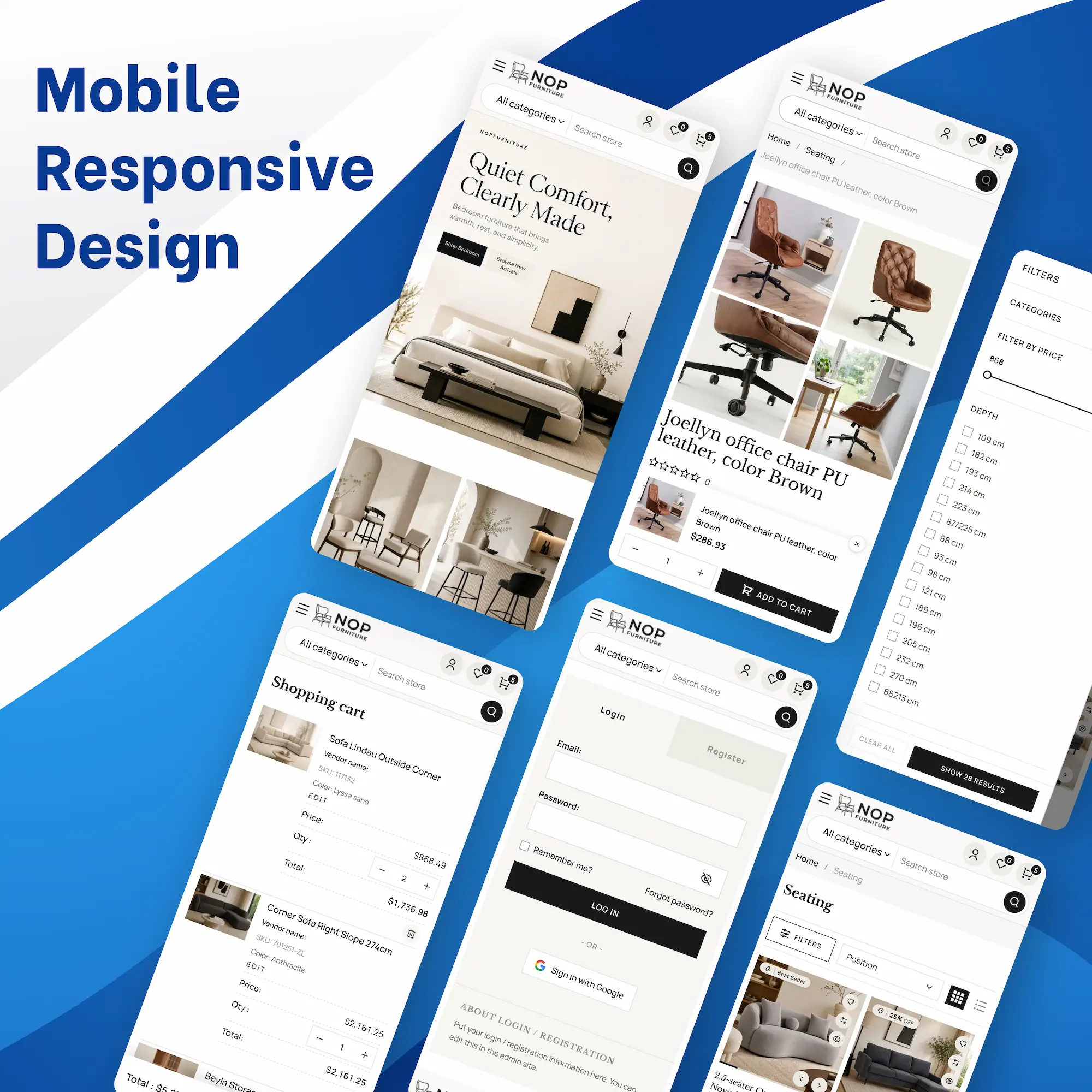 NopFurniture Theme Responsive Mobile Banner