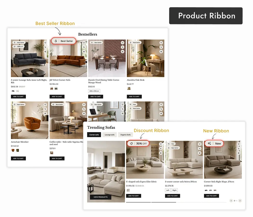 Product Ribbon Plugin
