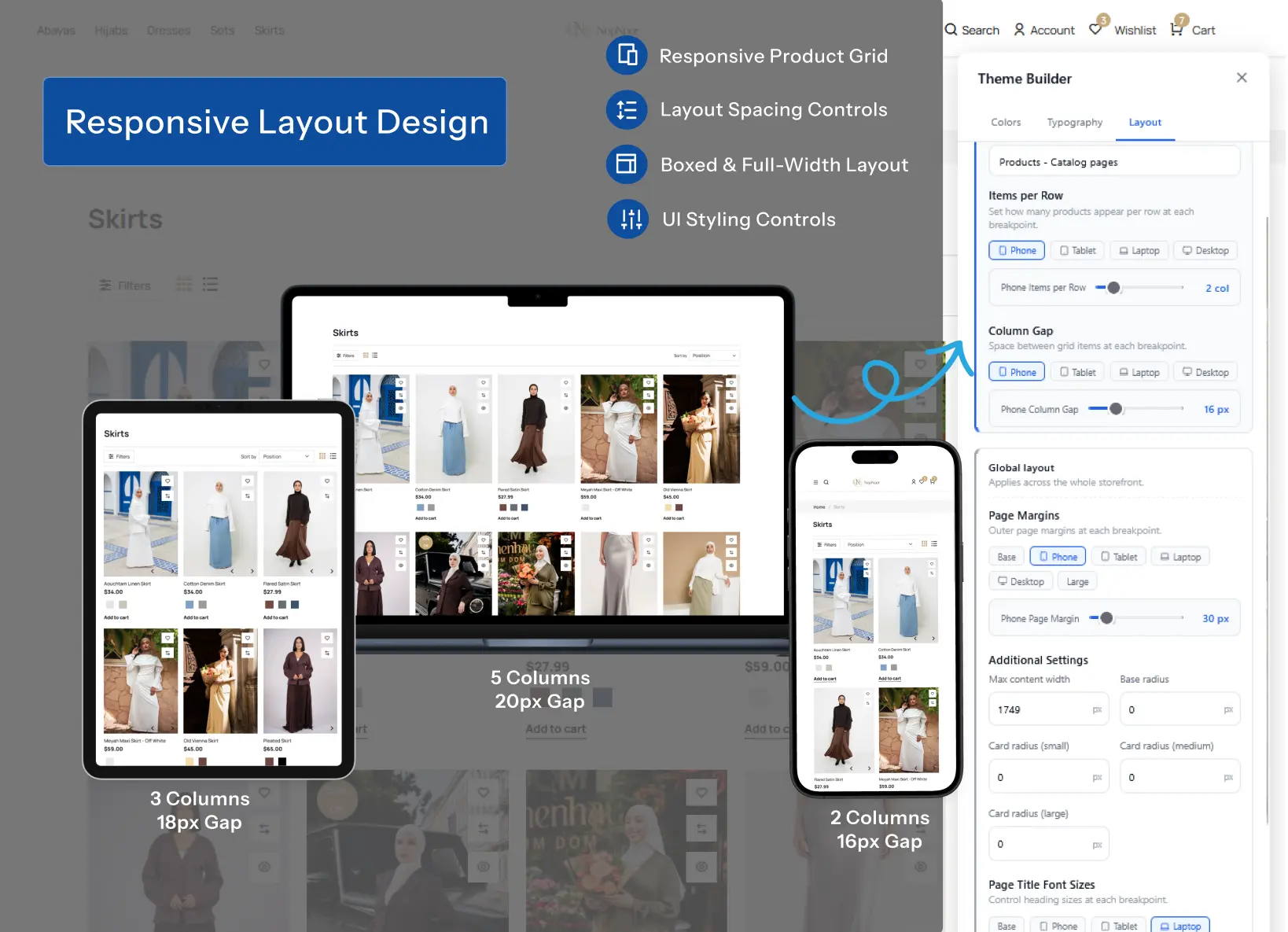 Layout Grid Settings