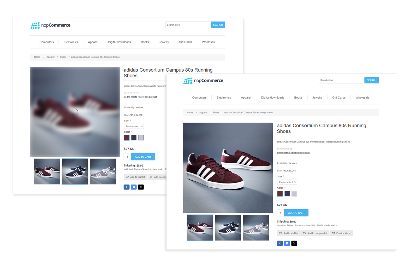 Smooth Thumbnail Navigation