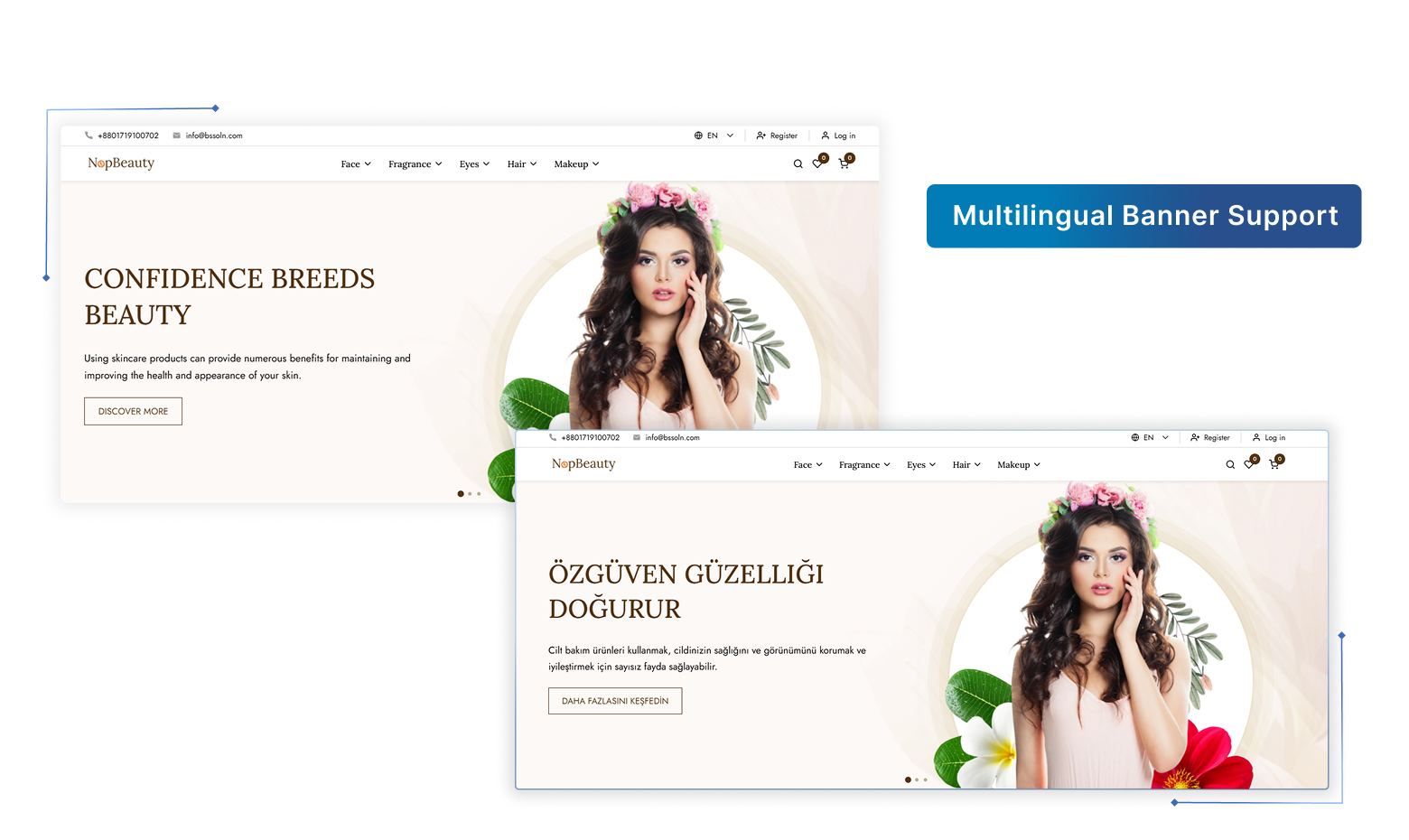 Multilanguage Banner Slider