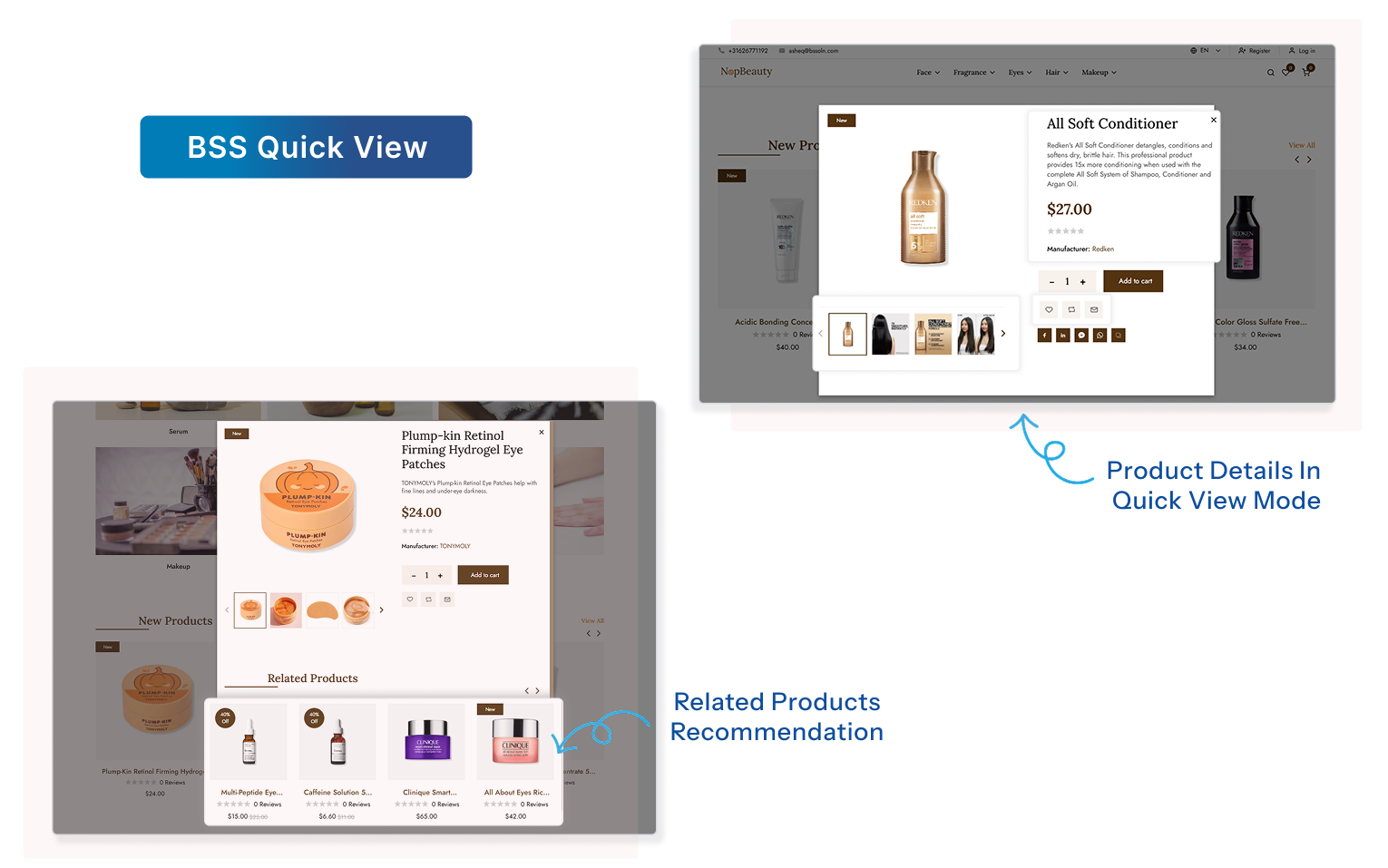 Product Quick View Features