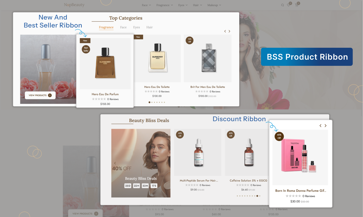 Product Ribbon Feature