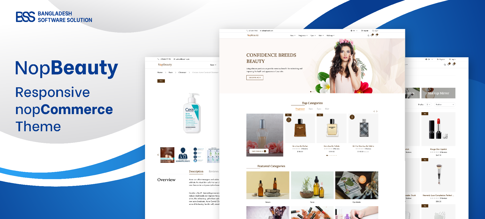 NopBeauty Theme for nopCommerce — Modern, responsive e-commerce theme