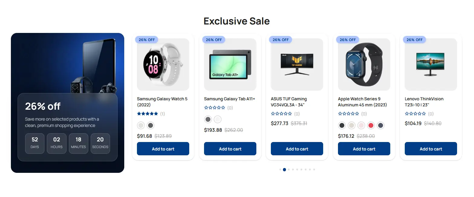 Sales Carousel Preview
