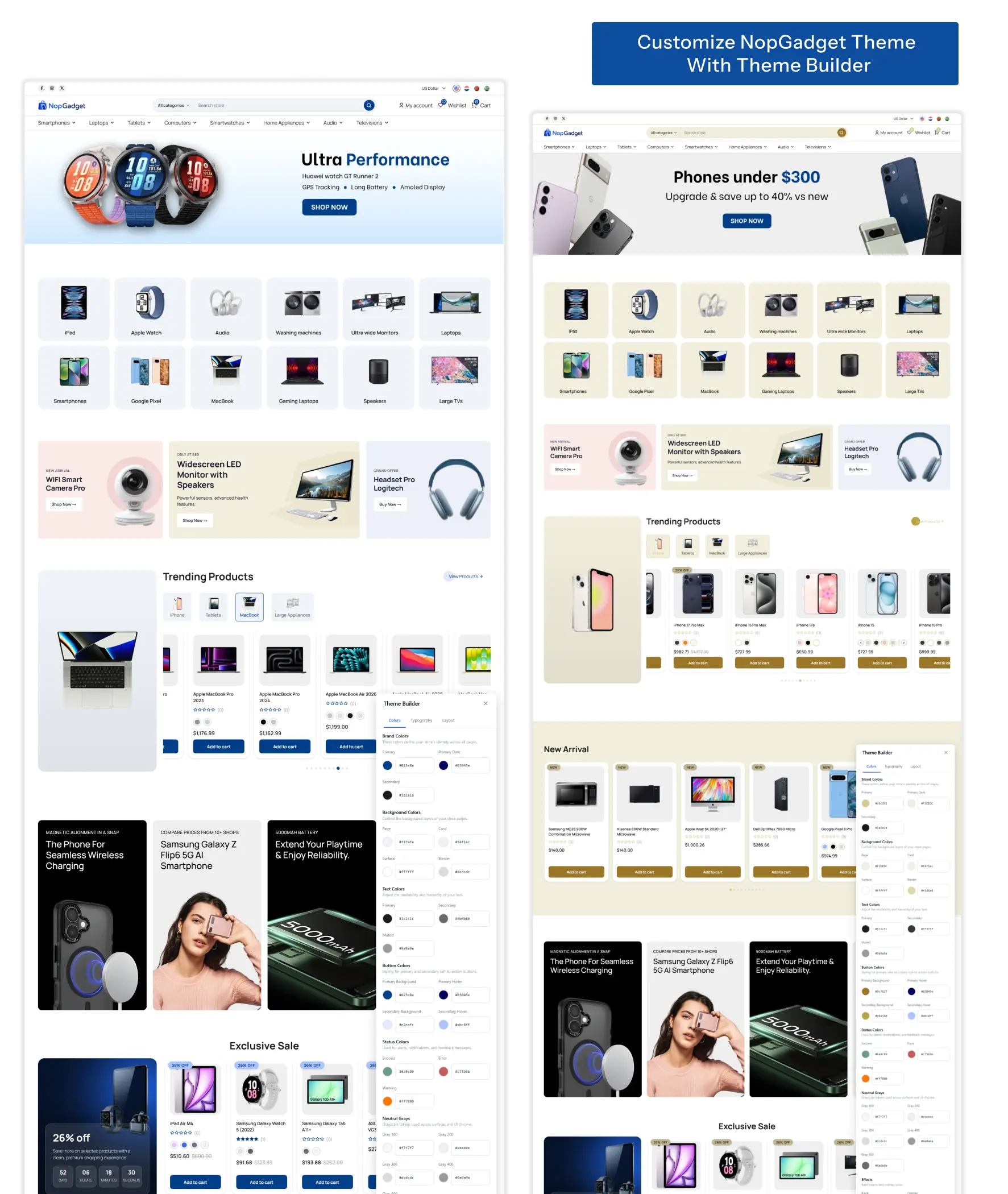 theme builder nopGadget