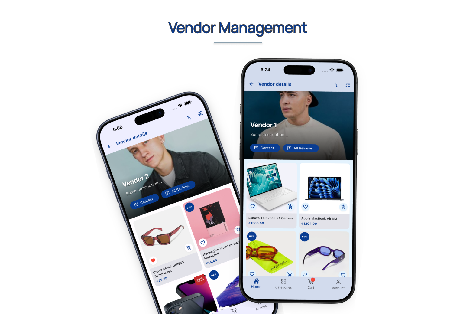 Mobile App With Nop Rest API Vendor Management