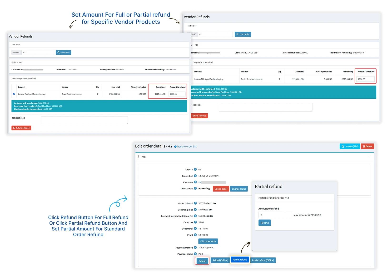 Stripe Connect Automated Refund Management